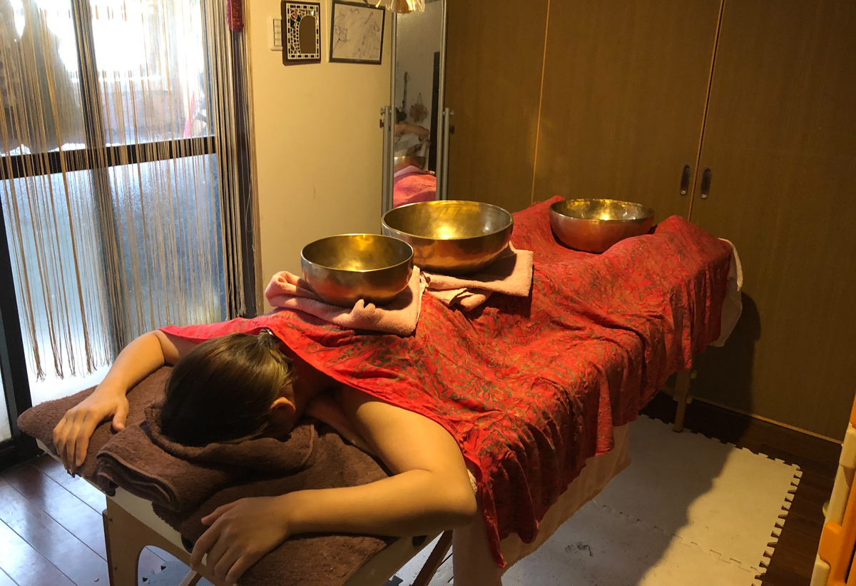 音聴けます 波動マッサージ用【オーダーメイド】シンキングボウル 音